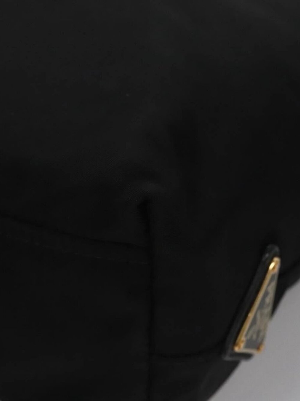 PRADA Hand Bag Nylon 2way Black - Picture 4 of 16